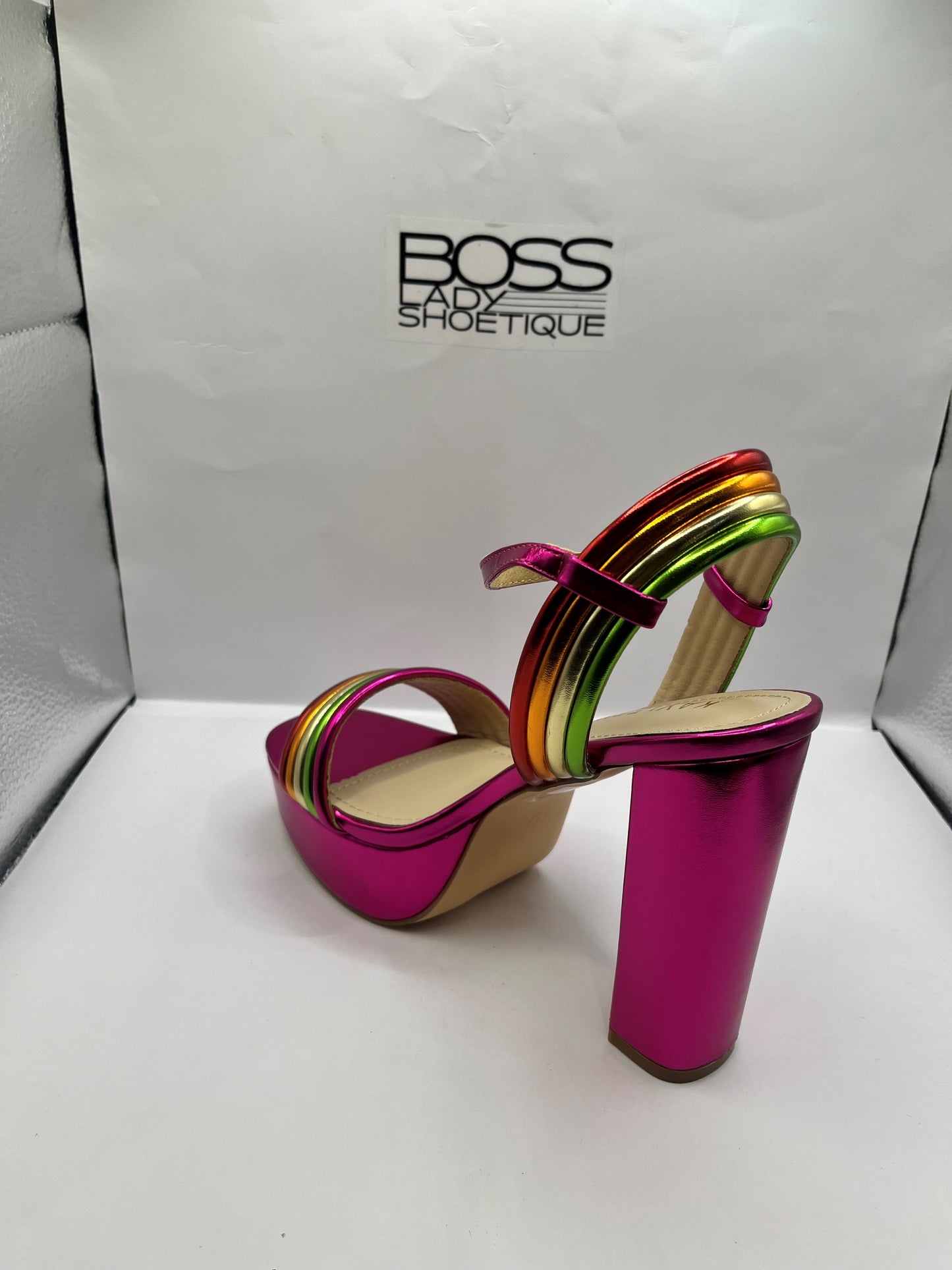 Asiaa Fuchsia Heels