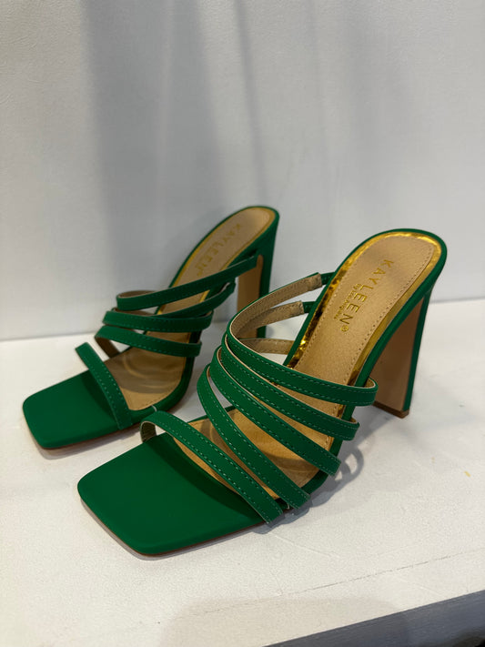 Nana Green Heels