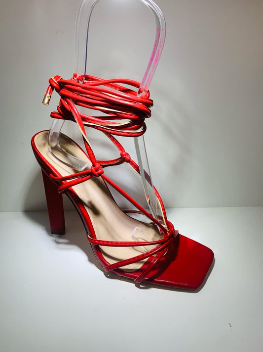 Sapphire Red Heel