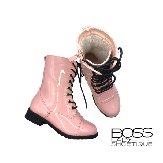 Jalen Pink- Kids - Boss Lady Shoetique