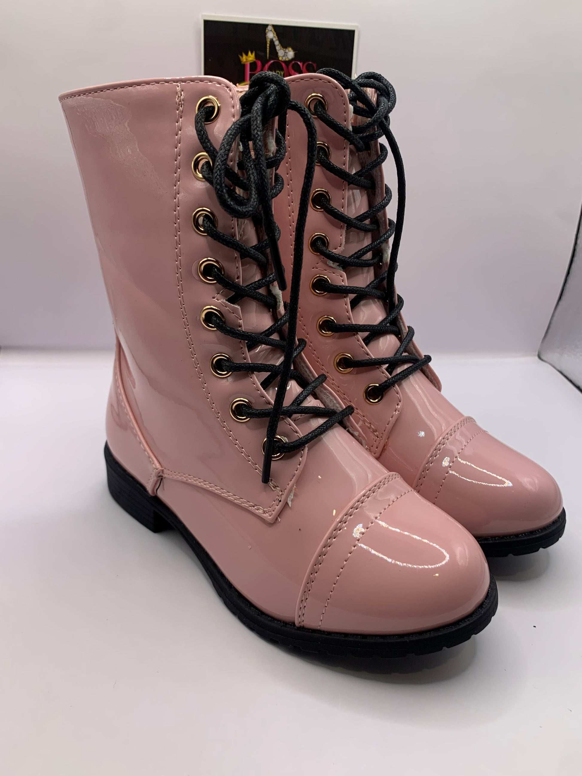 Jalen Pink- Kids - Boss Lady Shoetique 