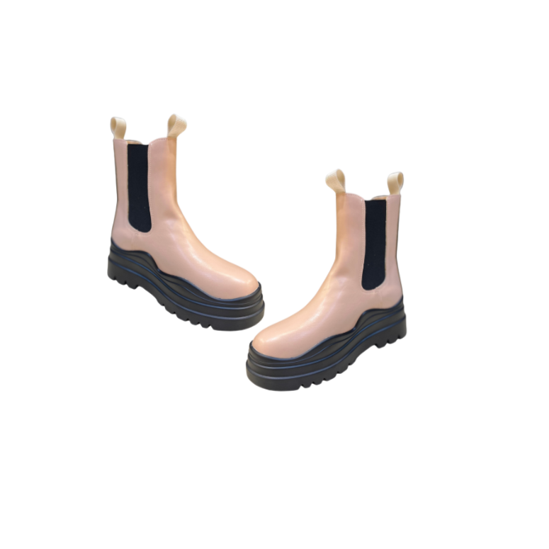 Manhattan Beige Boots - Boss Lady Shoetique 